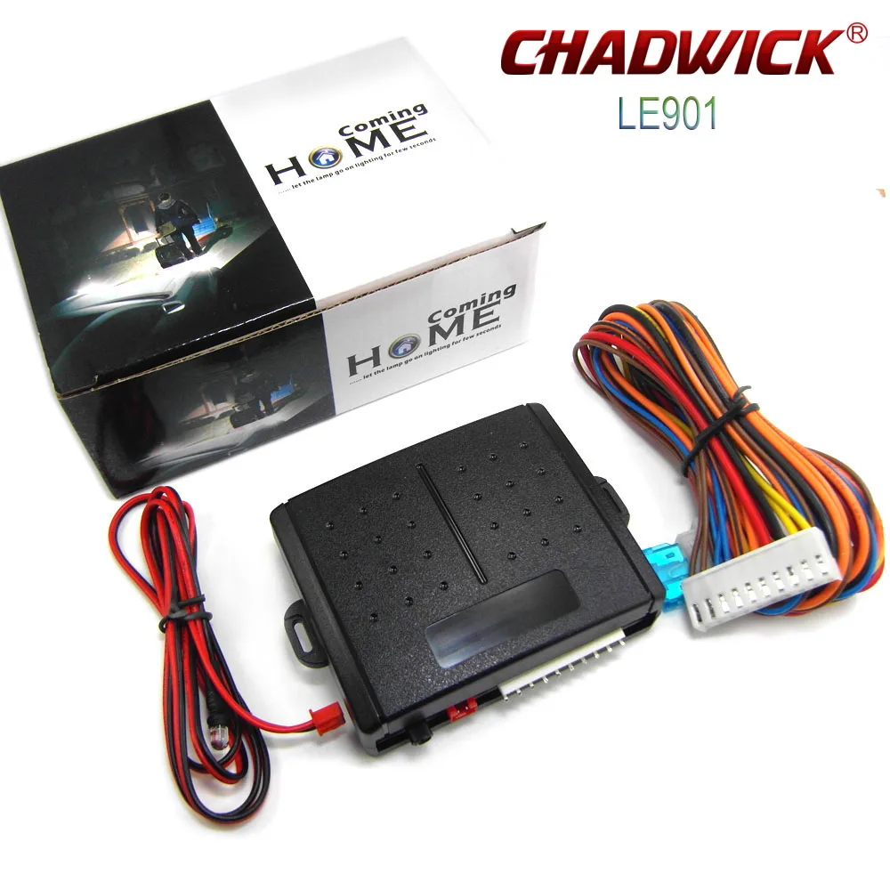 

Car Coming Home Sensor Auto Light Time-lapse Controller Car Lights in Darkness adjustable Car headlight delayer CHADWICK LE901