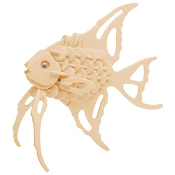 

Wooden Angel Fish Style Puzzle Toy Gift for Children