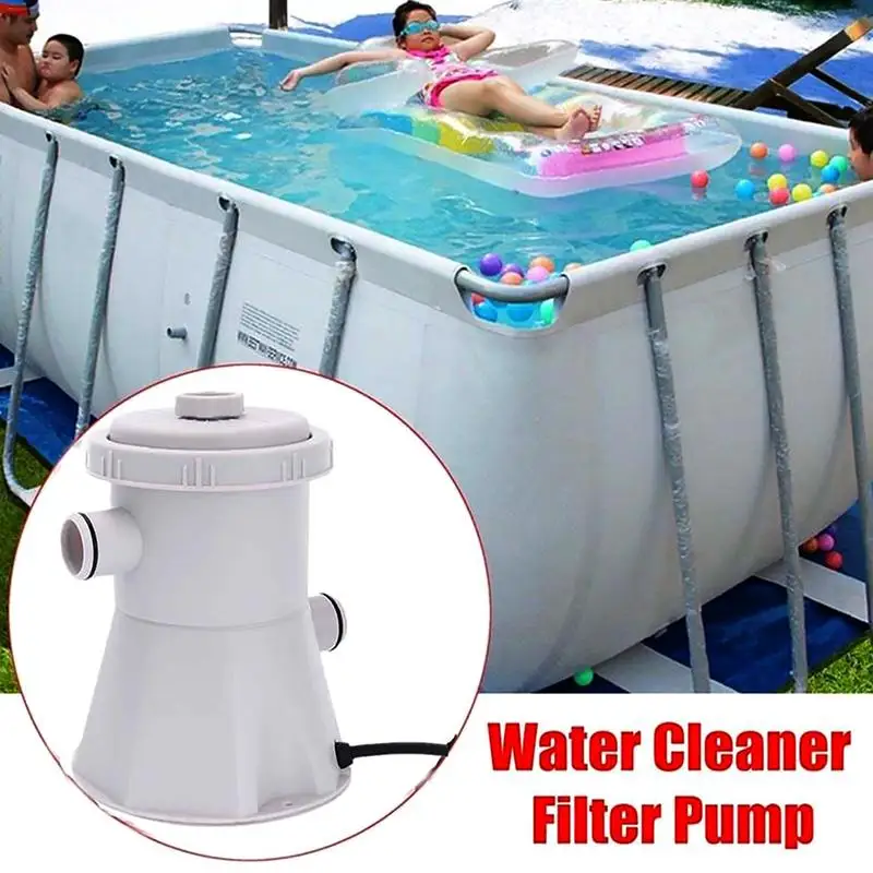 Фильтр для бассейна насос очистки 220 В фильтр насоса циркуляционный сифон