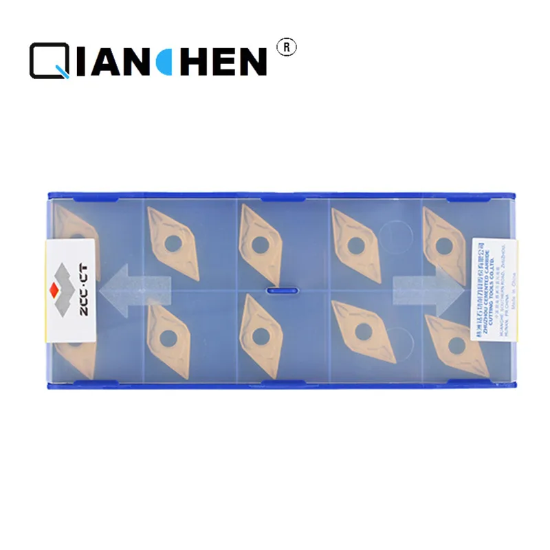 

Original ZCCCT 10pcs high quality high performance high strength CNC industry DNMG150404-DM YBC251 carbide inserts
