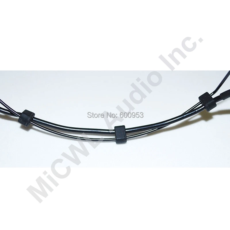 Черная Складная головная гарнитура беспроводной микрофон для Shure Mini 4Pin BeltPack