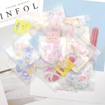 

1 Bag Cute Fresh Watercolor 3D Sticker Creative Hand Account Diary DIY Photo Album Decoration Paper Sticker 06437