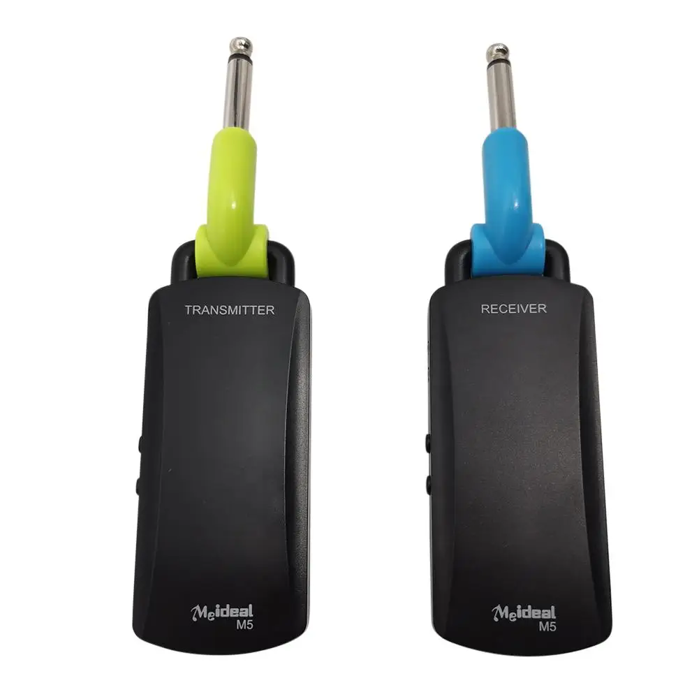 

5.8G Wireless Guitar System Rechargeable Lithium Battery Electric Guitar Transmitter Receiver 50 Meters Transmission Range