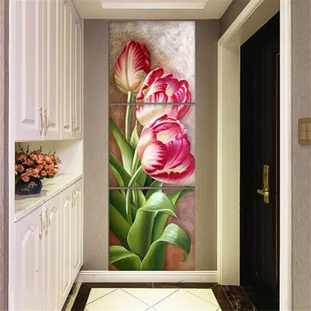 

Huacan 3pc/set 5d Diamond Painting Flower Full Square Diamond Embroidery Sale Pictures Of Rhinestone Mosaic Triptych Decor Home