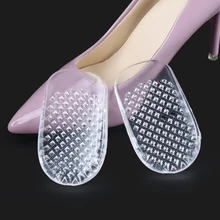 Утолщенные стельки с подпятником колодки анти-износ ноги невидимые стельки амортизатор вкладыш для стопы гель открытые туфли аксессуары удобные