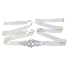 1 ПК прозрачный роскошный элегантный ручной работы высокого класса невесты свадебное платье с поясом пояс для Леди Женщины невесты помолвка