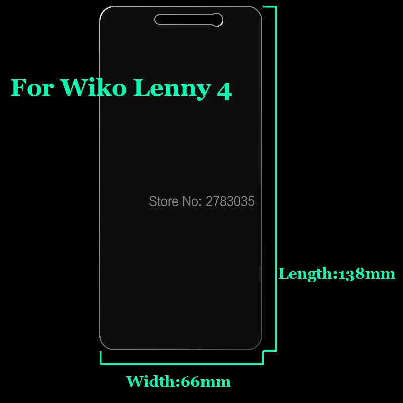 10 шт./партия для Wiko Lenny 4 Plus 9 H твердость 2.5D ультратонкая закаленная стеклянная пленка защитная пленка для экрана