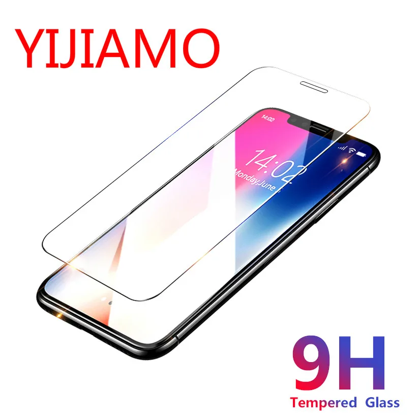 Закаленное стекло 2.5D для iPhone X XR XS Max Защита экрана iphone 4 4S 5C 5 SE 6 6s 7 8 Plus закаленное