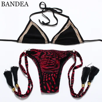 

BANDEA Micro Bikini Swimwear Female Swimsuit Swimming Suit For Women Swimsuit Push Up Swimwear Monokini Thong Bikini Set