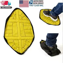 2 шт бахилы Handsfree автоматический шаг носок обувь Обложка Многоразовые Один Шаг бахилы