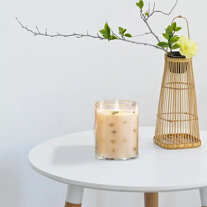 60 PCS Candle Wicks with Iron Stand FOXNSK 3 Different Size Wood Candle Wicks Natural Environmentally Friendly Candle Cores for DIY Candle Making Craft