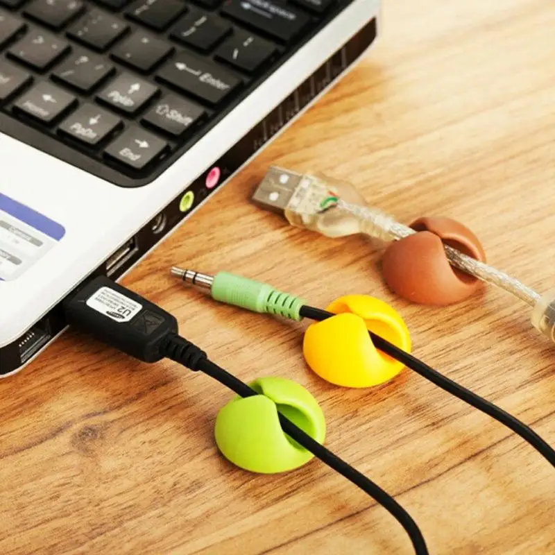 10 X Держатель зарядного устройства USB для кабеля|Органайзеры кабеля| |
