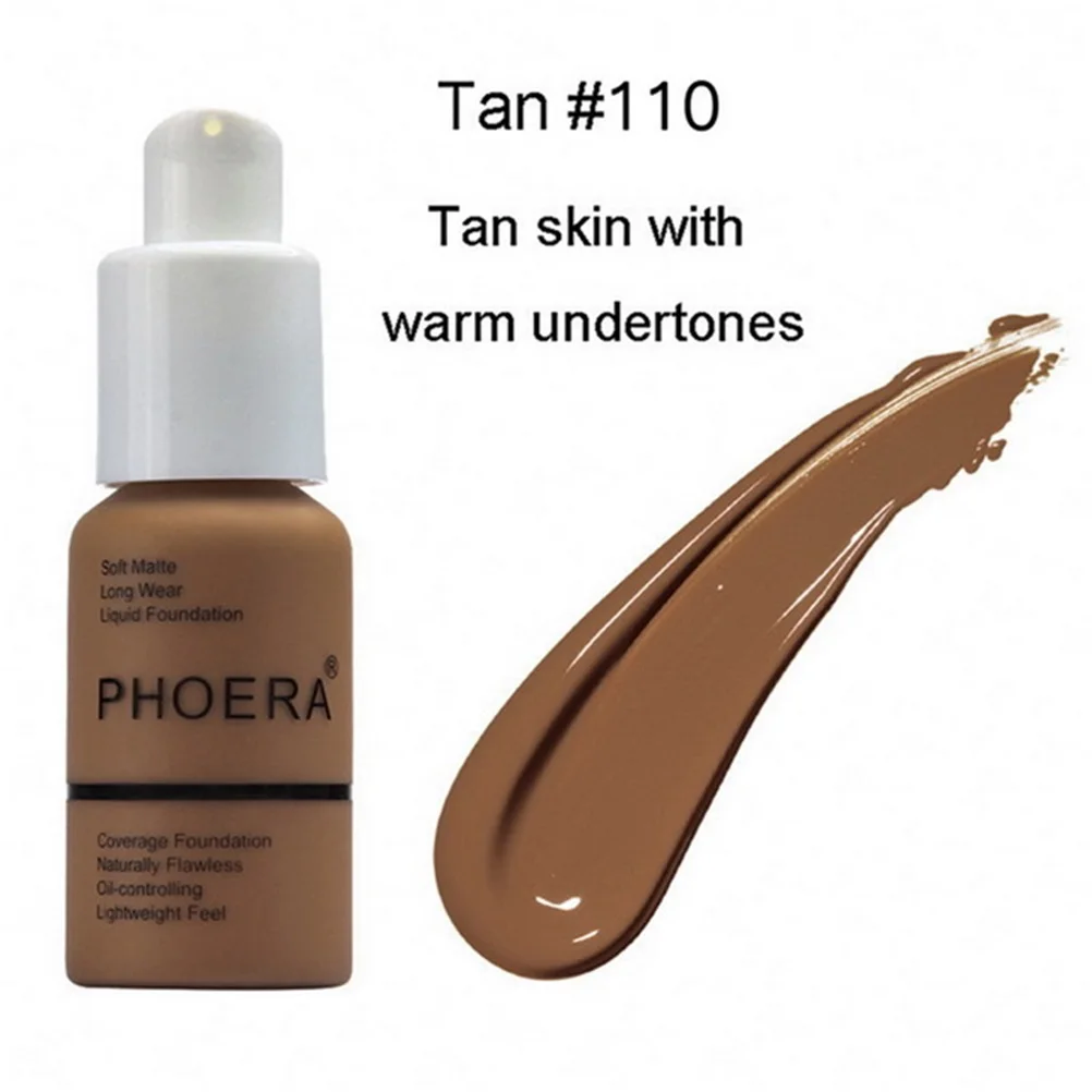 

Soft Matte Oil-Controlling Foundation Long Wear Liquid Face Makeup Coverage Foundation Concealer Cream