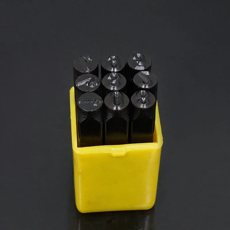 

New Stamp Punch Number Alphabet Stamps Set Letters Punch Die Metal Steel Leather Craft Tools