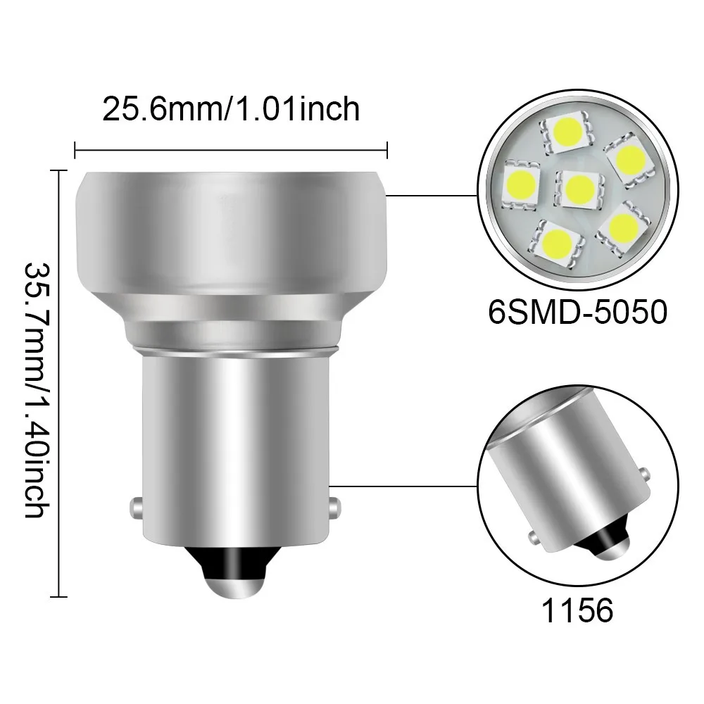 2 шт. Лидер продаж 12V 1156 1157 22SMD P21W BA15S BA15D светодиодный автомобильная лампа авто передний стоп-сигналы поворота фонари Габаритные светодиодные лампы накаливания