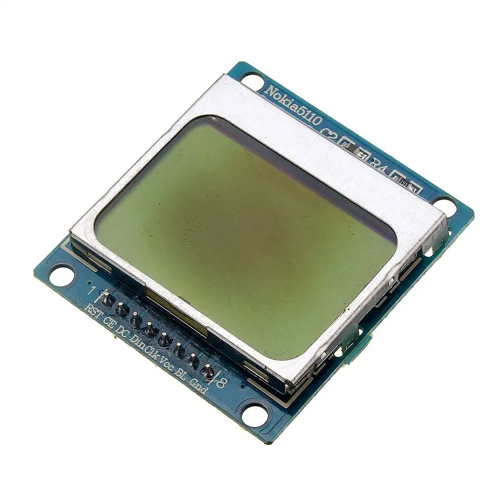 LEORY 1 шт. 5110 ЖК экран модуль SPI совместимый с 3310 экраном для разработки Arduino|Дисплеи|
