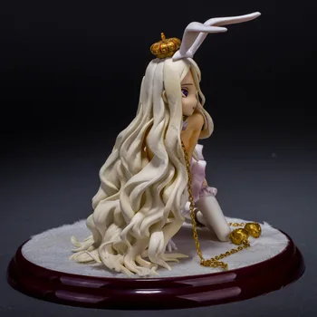 

17cm Native White Dress Princess Mordina Moledina Bunny Ver Model 1/7 Scale Painted Sexy Car Decoration Anime Action Figure Doll