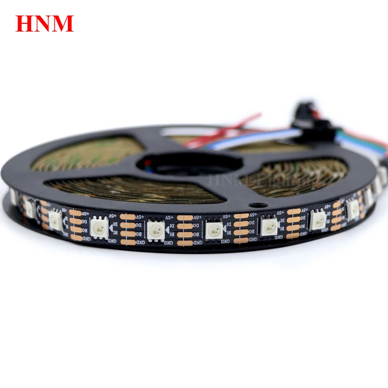 5 м 72 светодиодный s/M WS2813 полосы РГБ Пиксельная лампа 5В WS2813B 5050 SMD Рождество ТВ Неон