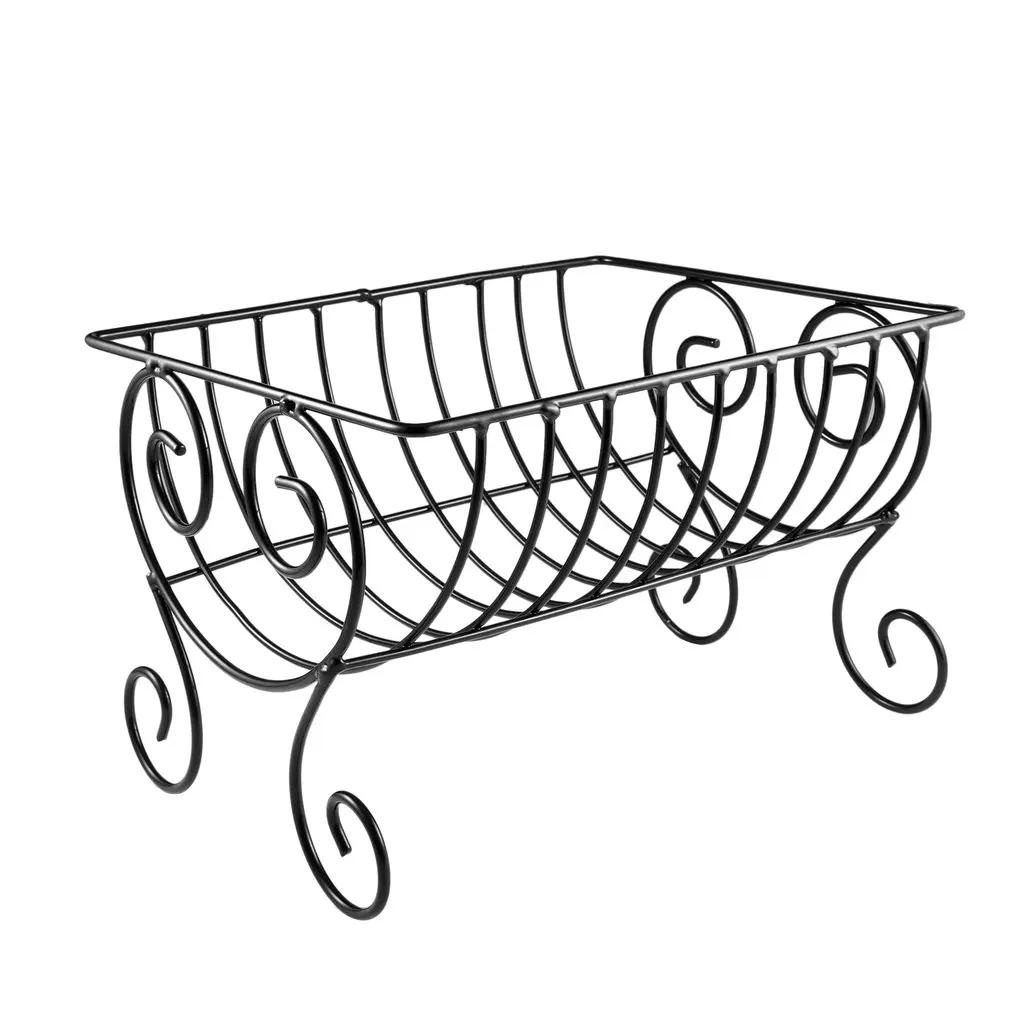 

Multi-function Iron Kitchen Dish Drainer Drying Rack Dish Storage Holder Dish Organizer Single Layer Dish Rack Durable Black