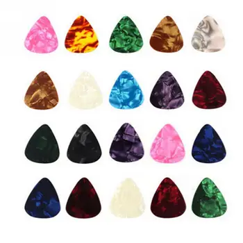 

10pcs/Set Guitar Picks Multi Smooth ABS Custom Acoustic Electric Guitarra Plectrum Accessories Musical Instrument