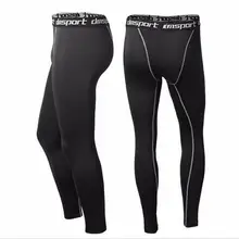 Баскетбол компрессионные штаны спортивные колготки под управлением Для мужчин бег Леггинсы Фитнес спортивная одежда Спортивные Леггинсы для йоги Для мужчин