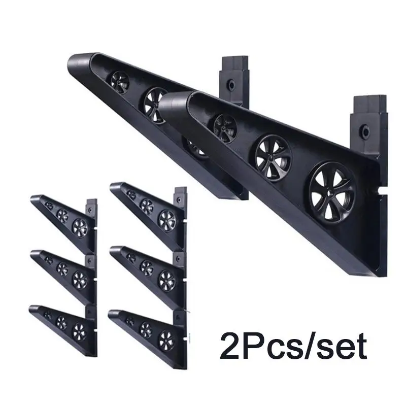 

2Pcs/set Skateboard Wall Hanger Storage Hook Home Organization Skate Wall Rack Mount