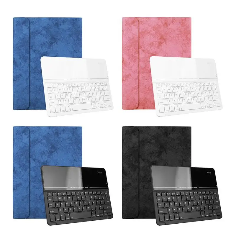 

External Keyboard And Keyboard Protective Cover Wireless Bluetooth Smart Sleep Magnetic Detachable Case Set For IPad Tablet
