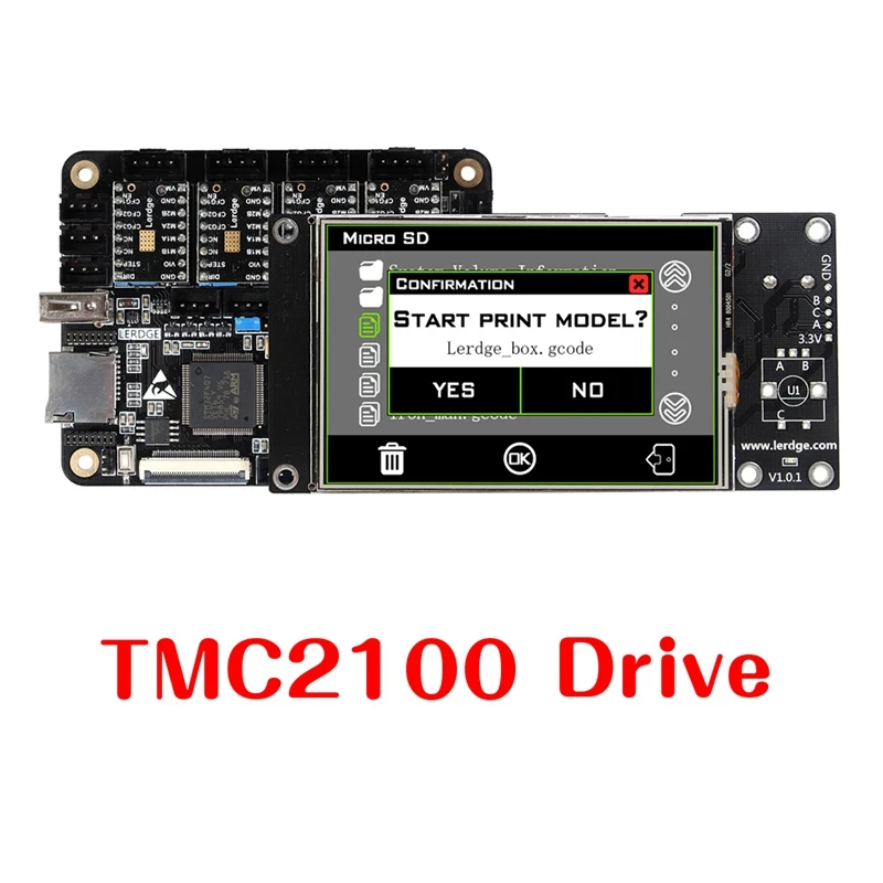 

3D Printer Controller Board ARM 32Bit + 4x Stepper Driver + 3.5"Touch Screen