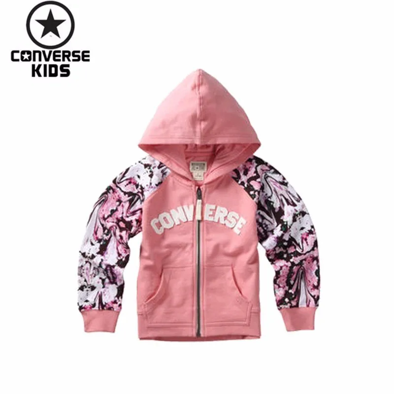 

CONVERSE Flagship Store Official Website Quality Goods Garment Autumn Girl Restore Ancient Ways Printing Pure Sweater#61122HO695