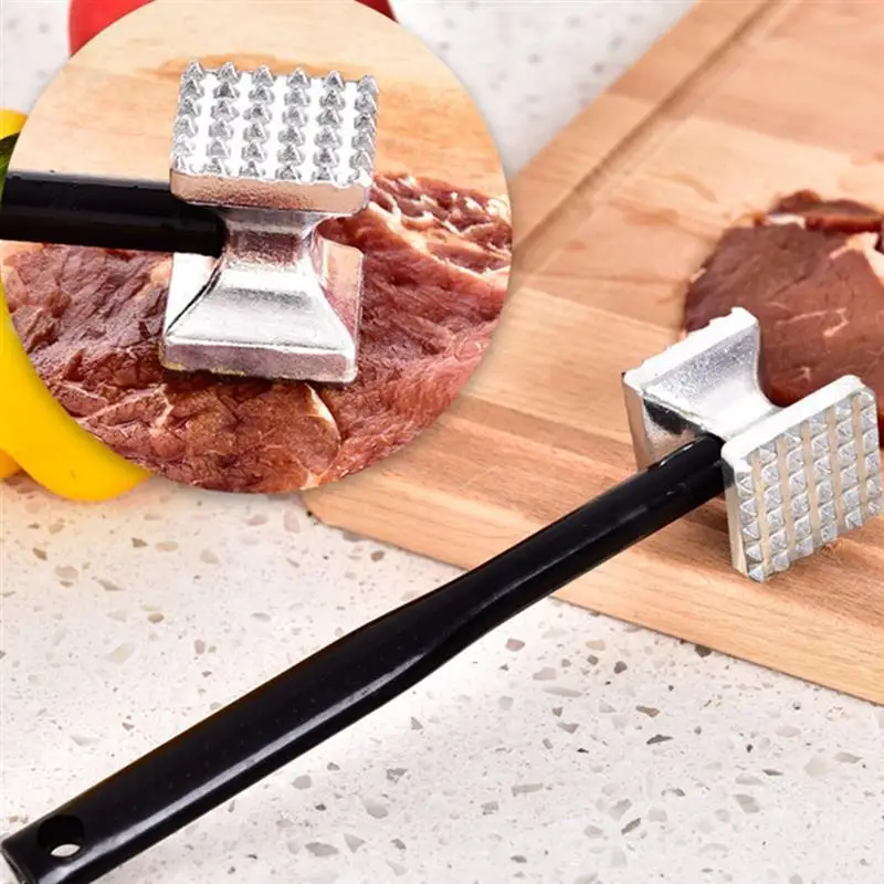 Профессиональный Tenderizer Алюминиева молоток для мяса стейк из говядины курица
