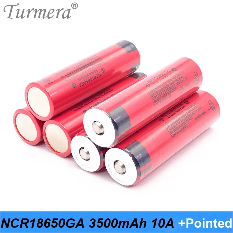 2019 Original 18650 Battery 3500mah NCR18650GA pointed 10a 3.6V Battery for Panasoniic flashlight battery pack use turmera 2019 Original 18650 Battery 3500mah NCR18650GA pointed 10a 3.6V Battery for Panasoniic flashlight battery pack use turmera