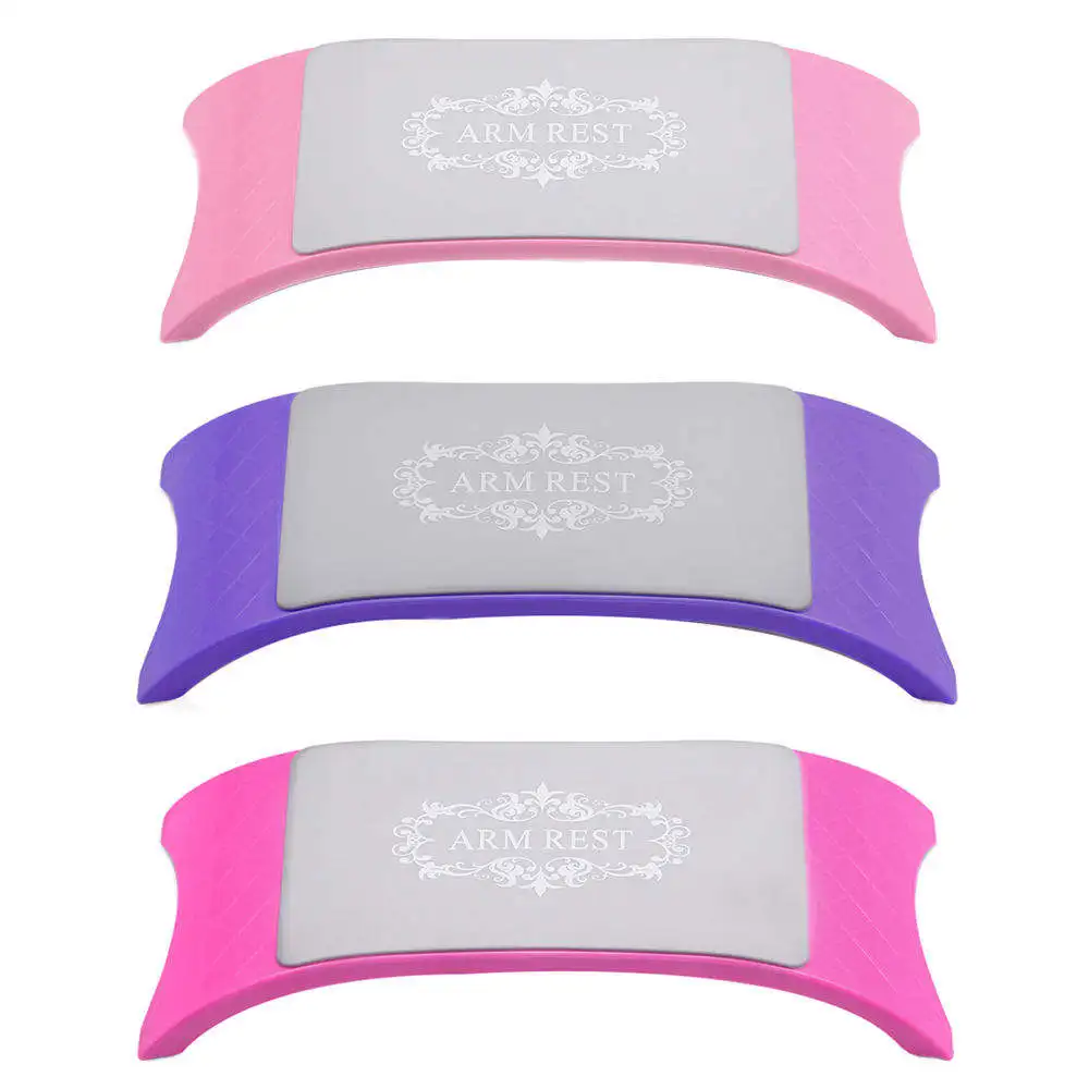 Salon Cushion Pillow Holder Silicone Desk Mat Nail Art Design Manicure