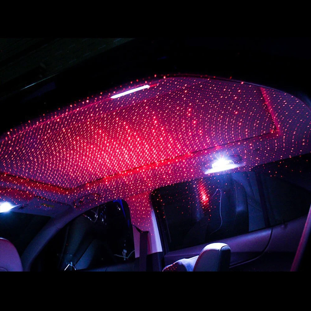 FORAUTO Car Atmosphere Star Lights DJ Music Sound Lamp FORAUTO Car Atmosphere Star Lights DJ Music Sound Lamp