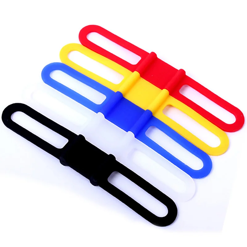 

Bicycle Handlebar Silicone Strap Band Phone Fixing Elastic Tie Bicicleta Torch Flashlight Rope Cycling Light Holder Bandages
