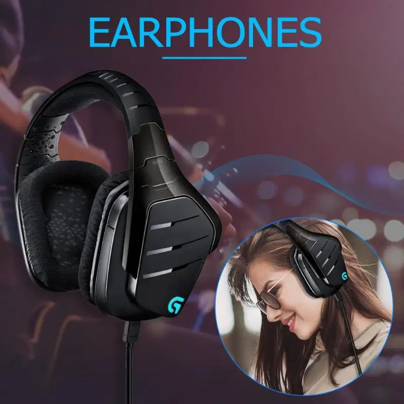 

Logitech G633 ARTEMIS SPECTRUM Wired Gaming Headset 7.1 Surround Headphones