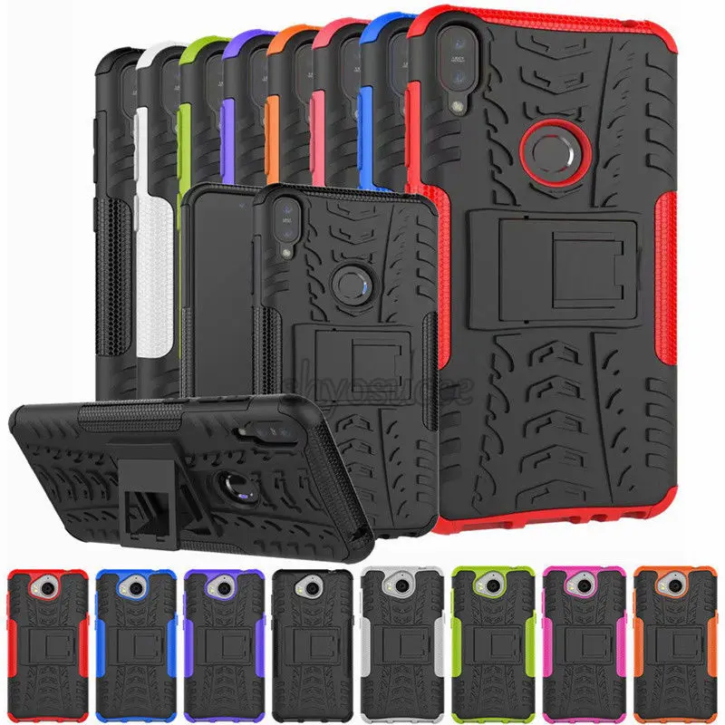 

For Huawei P30 Pro Shockproof Armor Hybrid Hard Stand BackCover For Samusng S10 S10E A20 A30 A9 2018 J2 CORE M10 M20 Case