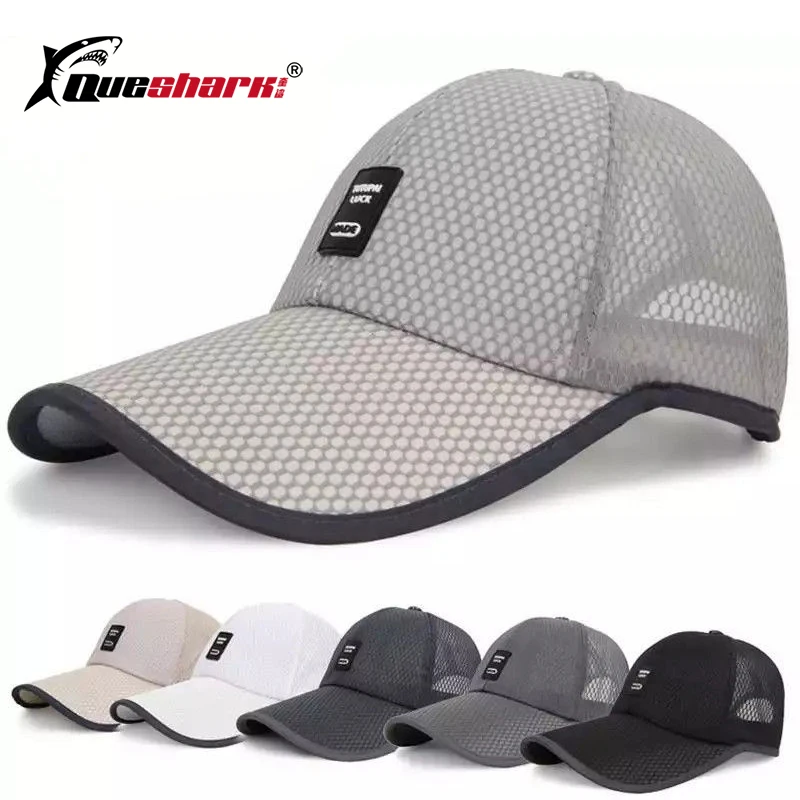 

Men Women New Mesh Cap Solid Color Fashion Multi function Adjustable Sports Sun Visor Hat Unisex fishing Baseball Snapback Hat