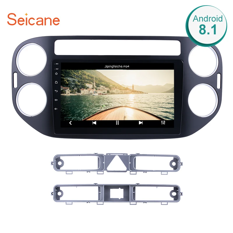 Seicane Автомобильный gps 9 &quotHD Android 8 1/7 1 авторадио для VW Volkswagen Tiguan 2010 2015