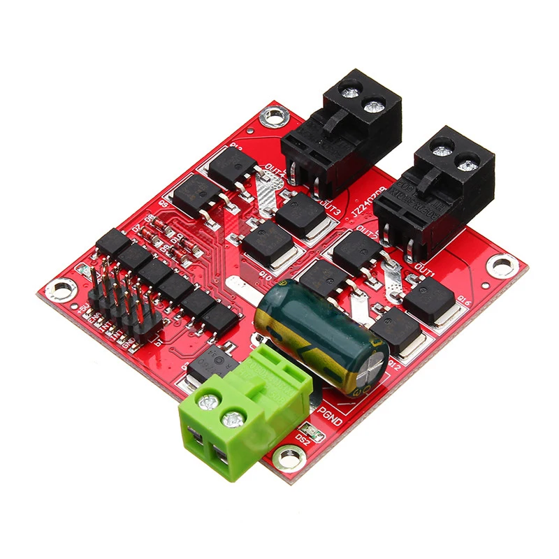 

XY-160D 7A 160W L298 PWM Speed Controller Dual DC Motor Drive Module Industrial Grade