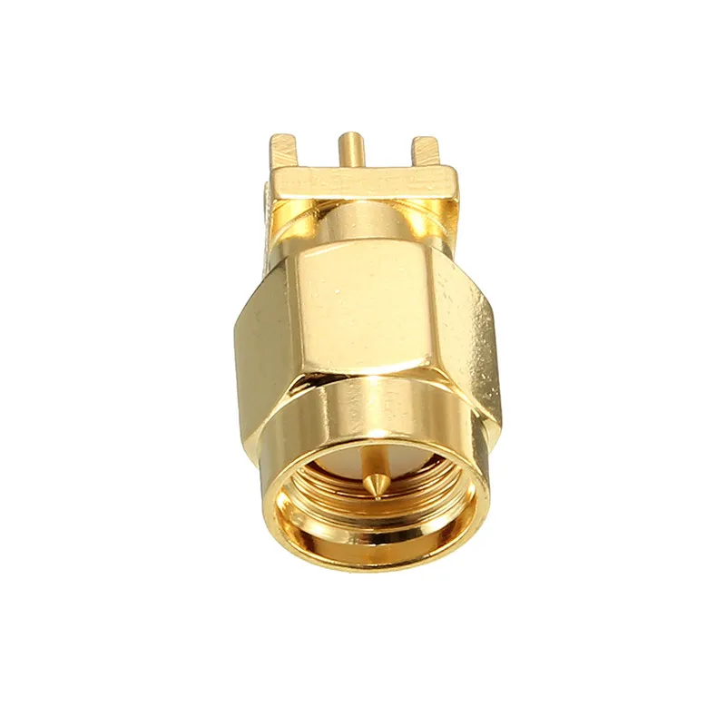 

1PC SMA Male Plug Solder Edge PCB Clip Mount RF Connector High reliability Brand new Electronics Stocks