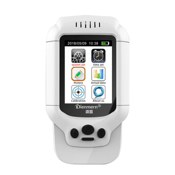 

Multifunctional Air Quality Monitor PM2.5 Detector HCHO TVOC PM2.5 PM1.0 PM10 tester Thermometer Hygrometer Air Quality Analyzer