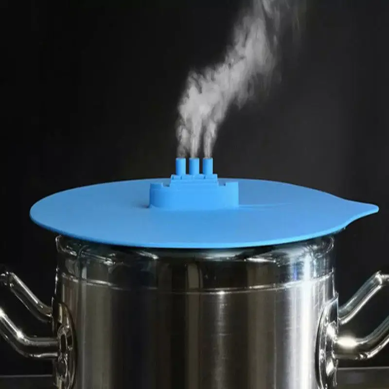 

New Multi-function Silicone Steam Steamers Lid Pot Hot Covers Cooking for Anti-overflow, Dustproof, Anti-fog,Kitchen Tools