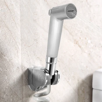 

Silver ABS Multi-Function G1/2" Handheld Bidet Shower Head Kitchen Bathroom Hygeian Faucet Toilet Seat Cleaning Bidet Sprayer