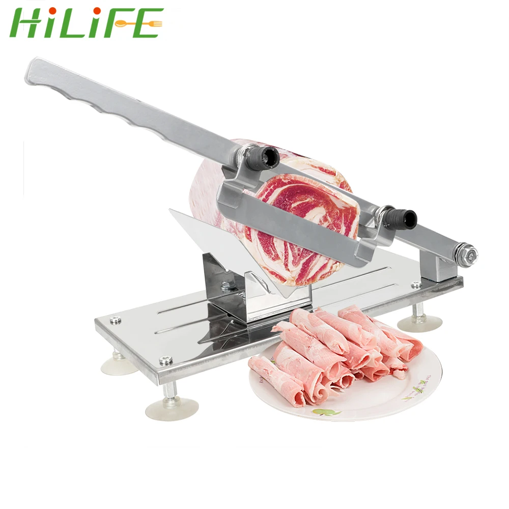 

HILIFE Frozen Meat Cutting Lamb Beef Slicer Mutton rolls Makers Manual Slicers Kitchen Accessories Food Processors Gadgets