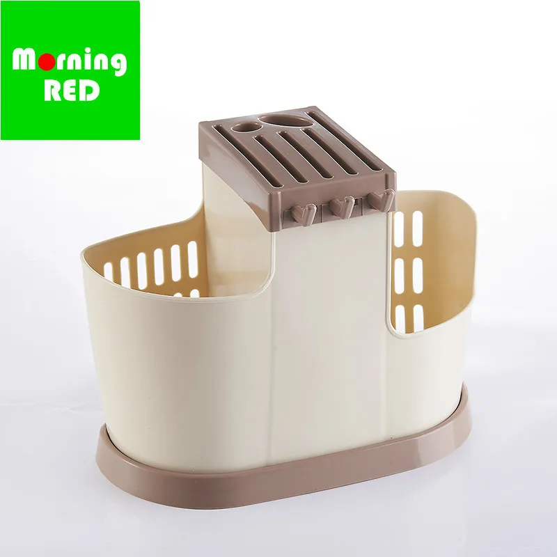 

Multifunction Cutlery Drain Rack Chopsticks Knife Holder and Fork Spoon Egg Beater Hook Up Kitchen Container Supplies
