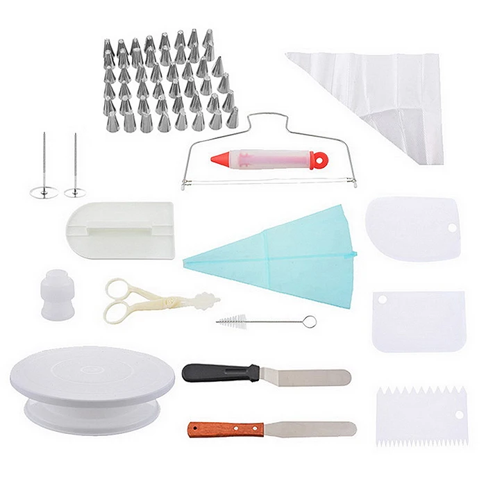 

80pcs Cake Turntable Cake Decorating Tools Set Rotating Cake Stand DIY Baking Tools Kitchen Dessert Baking Pastry Supplies #3