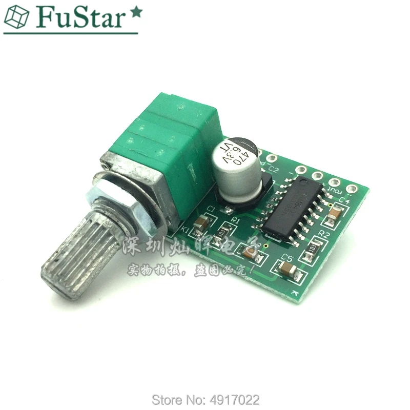 Mini 5V PAM8403 Audio Power Amplifier Module Board 2 Channel With Volume Control Mini 5V PAM8403 Audio Power Amplifier Module Board 2 Channel With Volume Control