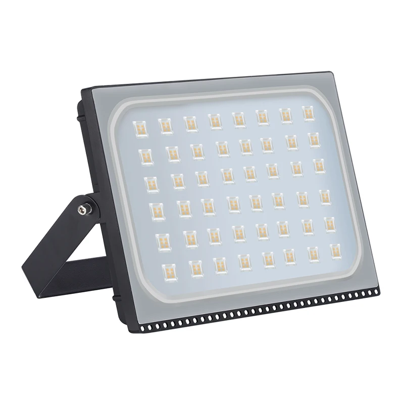 US $54.14 Ultra thin Led Flood Light 300W IP65 Waterproof Outdoor Floodlight Lamp 110v 220v Reflector Led Spotlight Garden Street Lights
