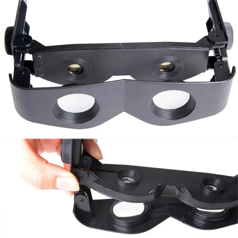 الصيد نظارات مع الأسماك صندوق تخزين تلسكوب مع الزجاج عدسات تكبير الراتنج الصيد نوع للأسماك العائمة تبحث