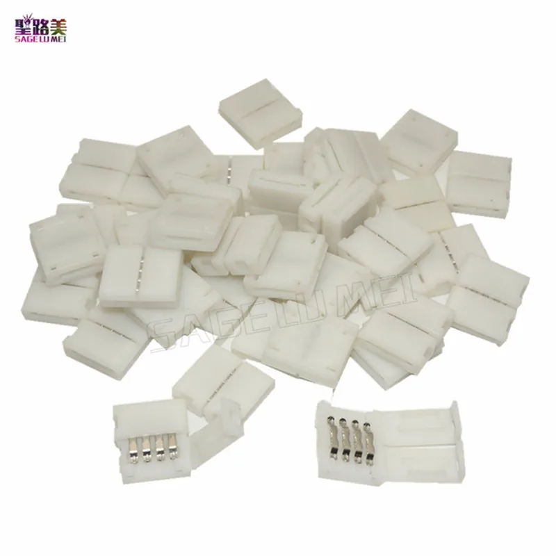100 шт./лот 2pin 3pin 4pin 5pin RGB коннектор адаптер для 5050 RGB Светодиодная лента без света 8 мм 10 мм 12 мм ширина быстрое подключение 100 шт./лот 2pin 3pin 4pin 5pin RGB коннектор адаптер для 5050 RGB Светодиодная лента без света 8 мм 10 мм 12 мм ширина быстрое подключение